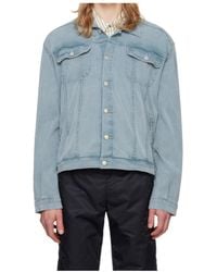 GIMAGUAS - Lapel Denim Jacket - Lyst