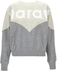 Isabel Marant - Isabel Marant Étoile Houston Logo Printed Crewneck Sweatshirt - Lyst