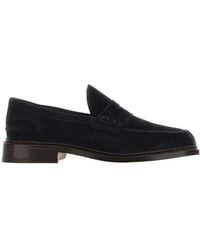 Tricker's - Tricker's Adam Almond-Toe Loafers - Lyst