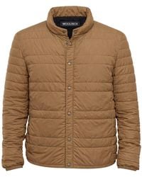 Woolrich - Stand-Collar Quilted Down Jacket - Lyst