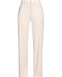 MM6 by Maison Margiela - Solid-Color Casual Trousers - Lyst