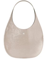 Courreges - Holy Naplack Leather Tote Bag - Lyst