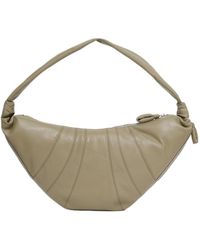 Lemaire - Croissant Zip-Up Large Crossbody Bag - Lyst