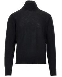 Emporio Armani - Roll-Neck Wool Sweater - Lyst