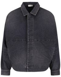 Fear Of God - Long Sleeve Denim Jacket - Lyst
