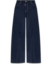 DSquared² - Dark Rinse Wash Traveller Jeans - Lyst