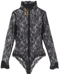 Valentino - Floral Lace Bodysuit - Lyst