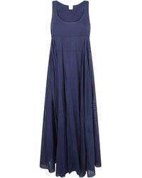 Aspesi - Tiered Sleeveless Maxi Dress - Lyst