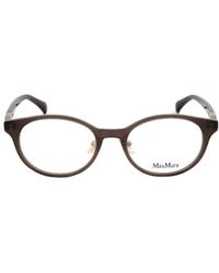 Max Mara - Oval Frame Glasses - Lyst