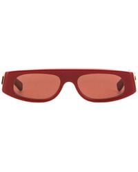 Gucci - Eyewear Rectangle Frame Sunglasses - Lyst