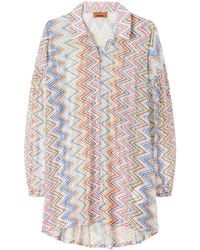 Missoni - Loose Striped Shirt - Lyst