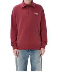 Acne Studios - Zip Detailed Long-Sleeved Sweatshirt - Lyst