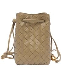 Bottega Veneta - Logo Shoulder Bag - Lyst