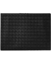 Bottega Veneta - Intrecciato Zip Clutch Bag - Lyst