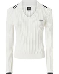 Pinko - Polo-Style Sweater - Lyst