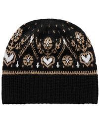KHAITE - Avers Fair Isle Cashmere Beanie - Lyst