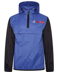 COMME DES GARÇONS PLAY - X K-Way Half-Zip Jacket - Lyst