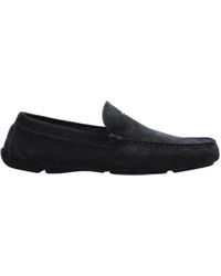 Jimmy Choo - Stanly Logo Patch Loafers - Lyst