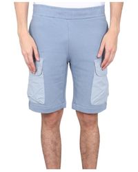 Paul Smith - Ps Paul Smith Logo Embroidered Elasticated Waistband Shorts - Lyst
