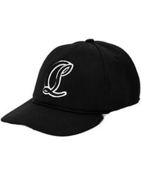 Christian Louboutin - Solid Color Baseball Cap - Lyst