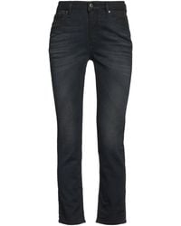 DIESEL - Solid Color Denim Trousers - Lyst