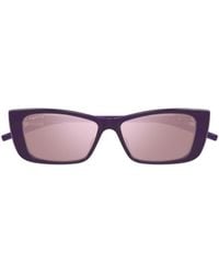 Gucci - Eyewear Cat-Eye Frame Sunglasses - Lyst