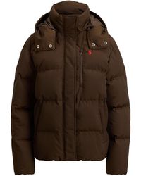 Polo Ralph Lauren - Cropped Puffer Jacket - Lyst