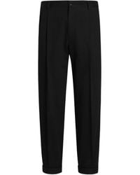 Dolce & Gabbana - Double Dart Gabardine Pants - Lyst