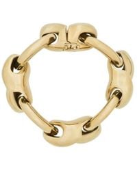 Saint Laurent - Shell Chained Bracelet - Lyst