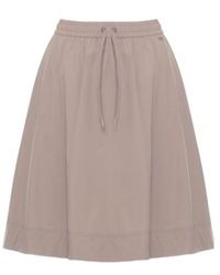 Herno - Drawstring A-Line Skirt - Lyst