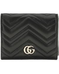 Gucci - Gg Marmont Card Case Wallet - Lyst