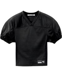 T By Alexander Wang - Alexander Wang Padded Football T-Shirt - Lyst