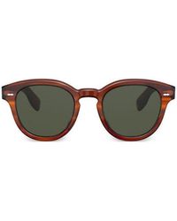 Oliver Peoples - Logo Sunglasses - Lyst