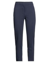 Max Mara - High-Waisted Straight-Leg Cropped Dress Trousers - Lyst