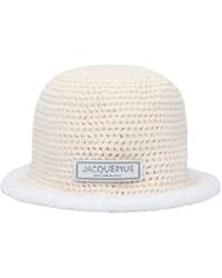 Jacquemus - Le Bob Bordino Cable Knit Bucket Hat - Lyst