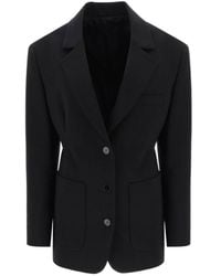 Lanvin - Single-Breasted Tailored Blazer - Lyst