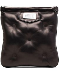 Maison Margiela - Quilted Logo Patch Messenger Bag - Lyst