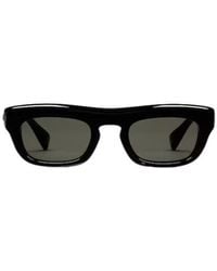 Gucci - Eyewear Rectangular Frame Sunglasses - Lyst