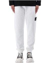 Stone Island - Patch Jogger Pants - Lyst