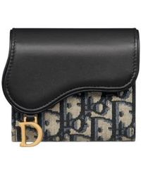Dior - Saddle Lotus Wallet - Lyst