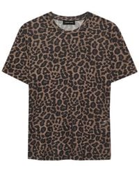Anine Bing - Sylvie Leopard-Print T-Shirt - Lyst