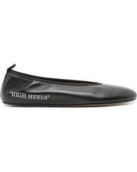 Off-White c/o Virgil Abloh - High Heels Ballet Flats - Lyst