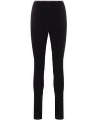 Yohji Yamamoto - Slim-Fit Stretched Leggings - Lyst