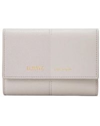 Loewe - Logo Vertical Wallet - Lyst