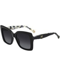 Carolina Herrera - Butterfly Frame Full Rim Sunglasses - Lyst