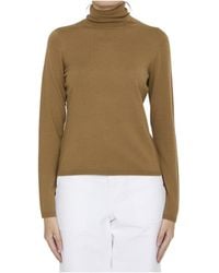 Max Mara - Turtleneck Long-Sleeved Jumper - Lyst