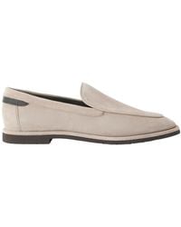 Brunello Cucinelli - Round-Toe Loafers - Lyst