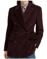 Brunello Cucinelli - Double-Breasted Blazer - Lyst