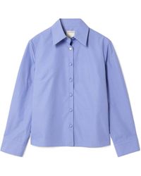 Calvin Klein - Daisy Cotton-Poplin Shirt - Lyst
