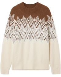 Varley - Siren Fair Isle Knitted Sweater - Lyst